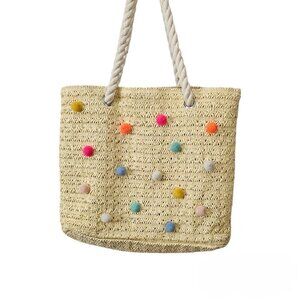 💥Target Woven Straw Raffia Tote Bag